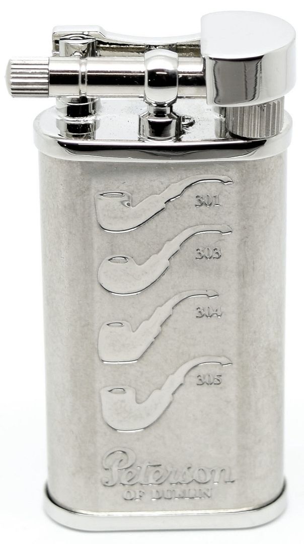 Peterson Pipe Lighter Vintage Metal Finish eBay